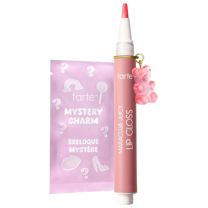 tarte 
maracuja juicy lip plumping peptide gloss with charm