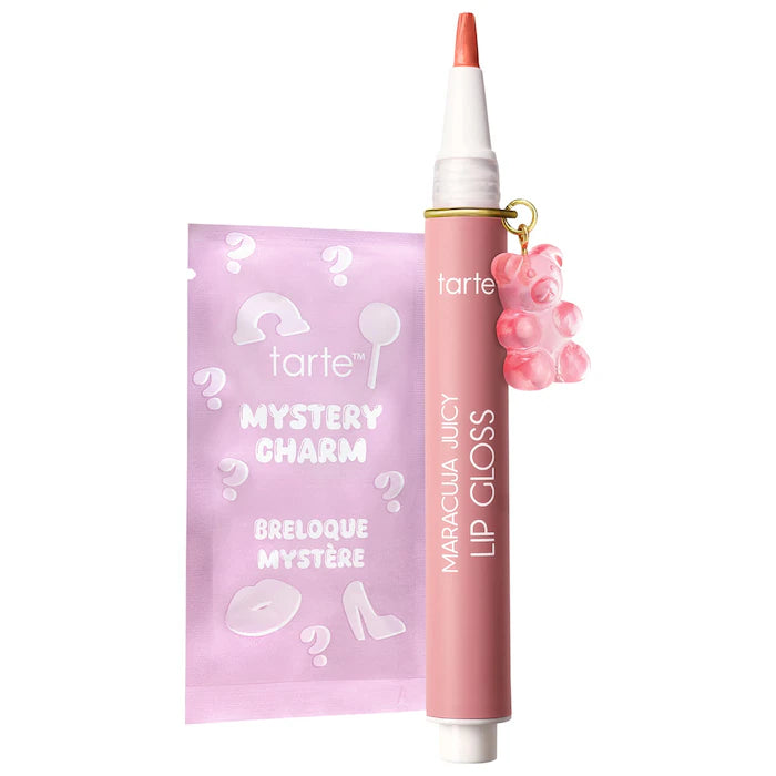 tarte 
maracuja juicy lip plumping peptide gloss with charm