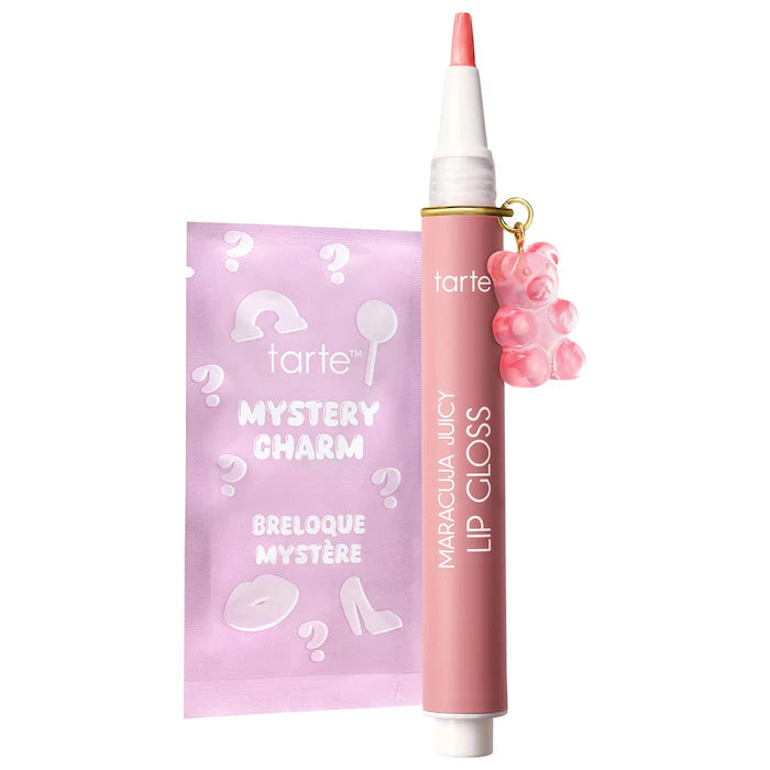tarte 
maracuja juicy lip plumping peptide gloss with charm