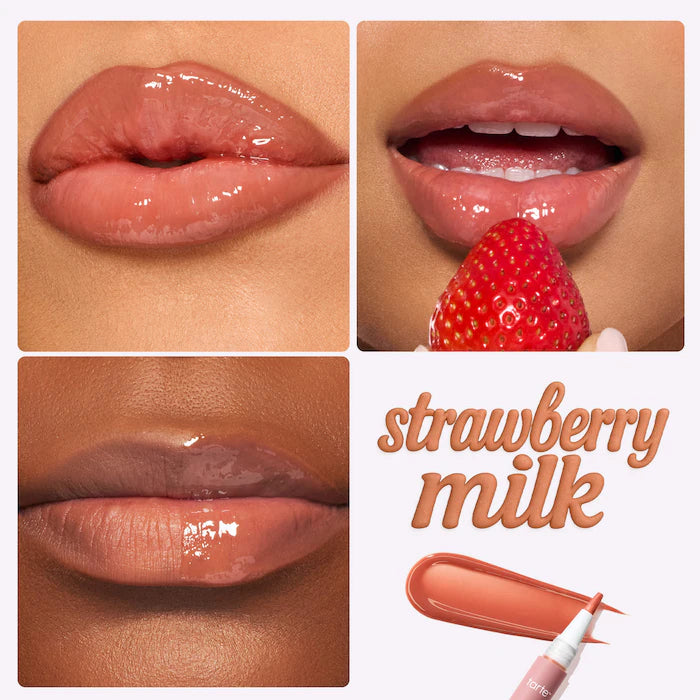 tarte 
maracuja juicy lip plumping peptide gloss with charm