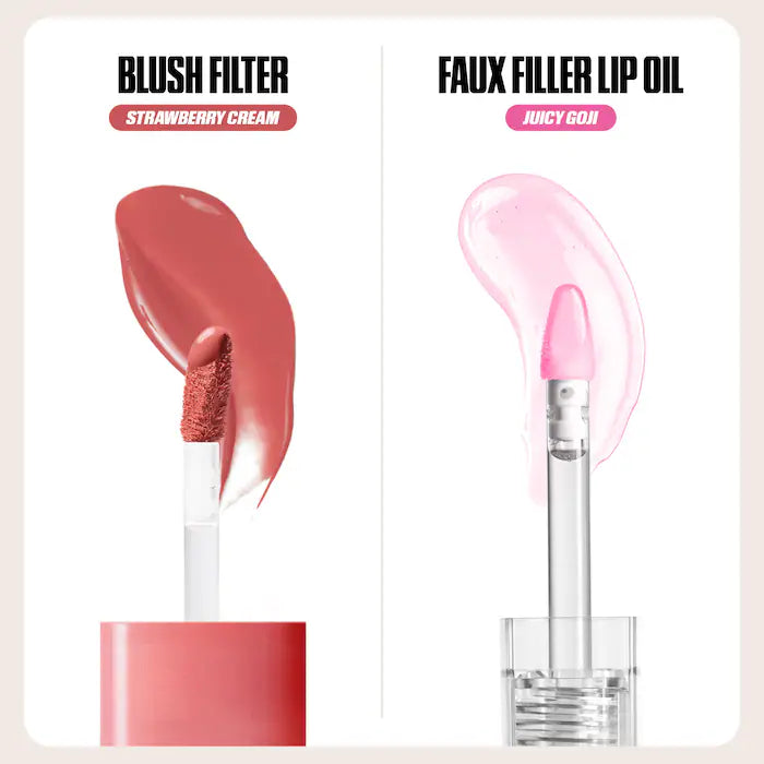 HUDA BEAUTY 
Berries and Cream Cheek and Lip Duo