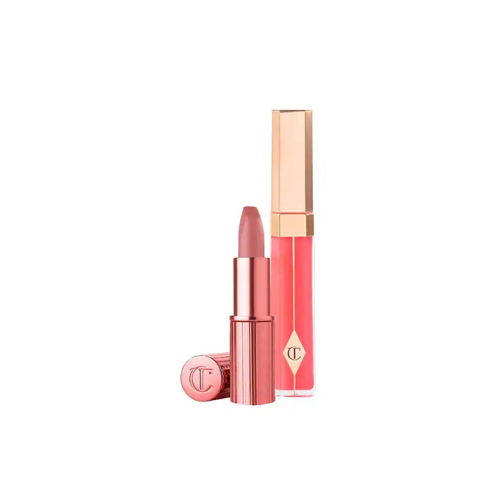 Charlotte tilbury K.I.S.S.I.N.G Lipstick and Lip Gloss Duos